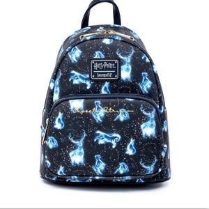 NWT Loungefly Patronus Harry Potter Mini Backpack